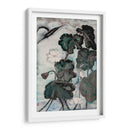 Estudio De Loto Con Verde Azul I - Nan Rae | Cuadro decorativo de Canvas Lab