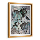 Estudio De Loto Con Azul Verde Ii. - Nan Rae | Cuadro decorativo de Canvas Lab