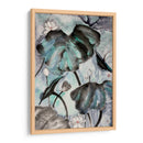 Estudio De Loto Con Azul Verde Ii. - Nan Rae | Cuadro decorativo de Canvas Lab