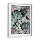 Estudio De Loto Con Azul Verde Ii. - Nan Rae | Cuadro decorativo de Canvas Lab