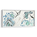 Estudio De Loto Con Azul Verde Iii. - Nan Rae | Cuadro decorativo de Canvas Lab