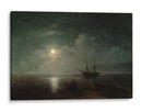 Paisaje marino con luna llena - Iván Aivazovsky | Cuadro decorativo de Canvas Lab