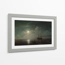Paisaje marino con luna llena - Iván Aivazovsky | Cuadro decorativo de Canvas Lab