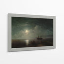Paisaje marino con luna llena - Iván Aivazovsky | Cuadro decorativo de Canvas Lab