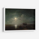 Paisaje marino con luna llena - Iván Aivazovsky | Cuadro decorativo de Canvas Lab