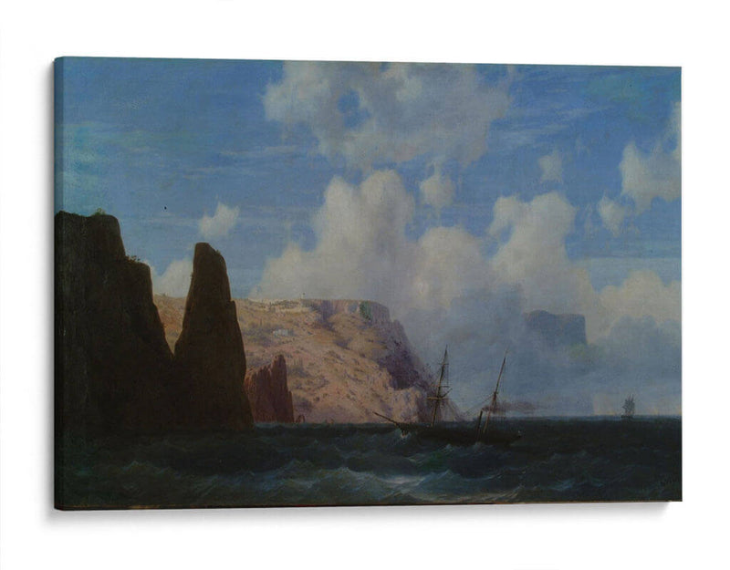Precipicios rocosos - Iván Aivazovsky | Cuadro decorativo de Canvas Lab