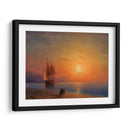 Puesta de sol en el mar - Iván Aivazovsky | Cuadro decorativo de Canvas Lab