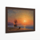 Puesta de sol en el mar - Iván Aivazovsky | Cuadro decorativo de Canvas Lab