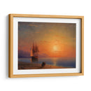 Puesta de sol en el mar - Iván Aivazovsky | Cuadro decorativo de Canvas Lab