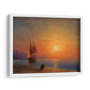 Puesta de sol en el mar - Iván Aivazovsky | Cuadro decorativo de Canvas Lab