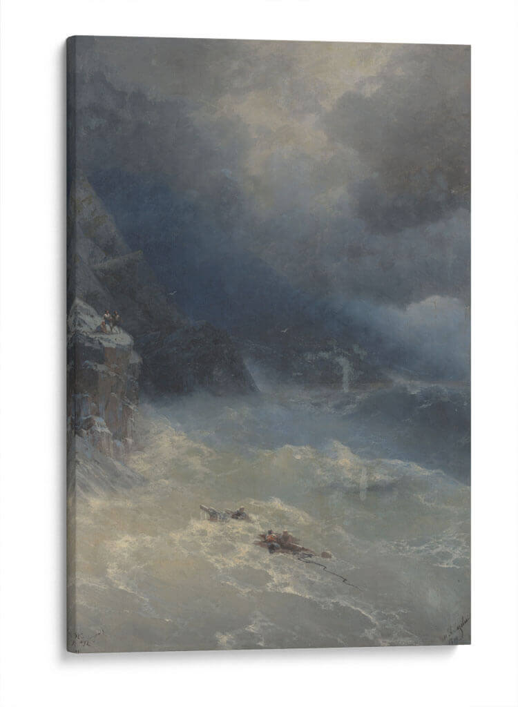 Tormenta - Iván Aivazovsky | Cuadro decorativo de Canvas Lab