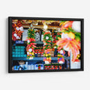 Ajos y chiles colgantes | Cuadro decorativo de Canvas Lab