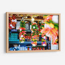 Ajos y chiles colgantes | Cuadro decorativo de Canvas Lab