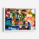 Ajos y chiles colgantes | Cuadro decorativo de Canvas Lab