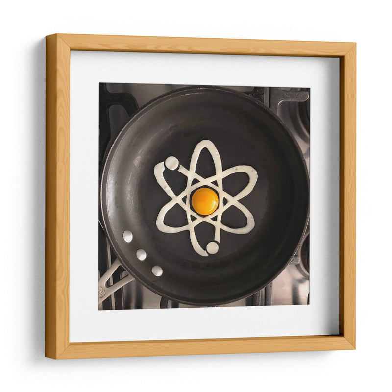 Atom - Eggshibit | Cuadro decorativo de Canvas Lab