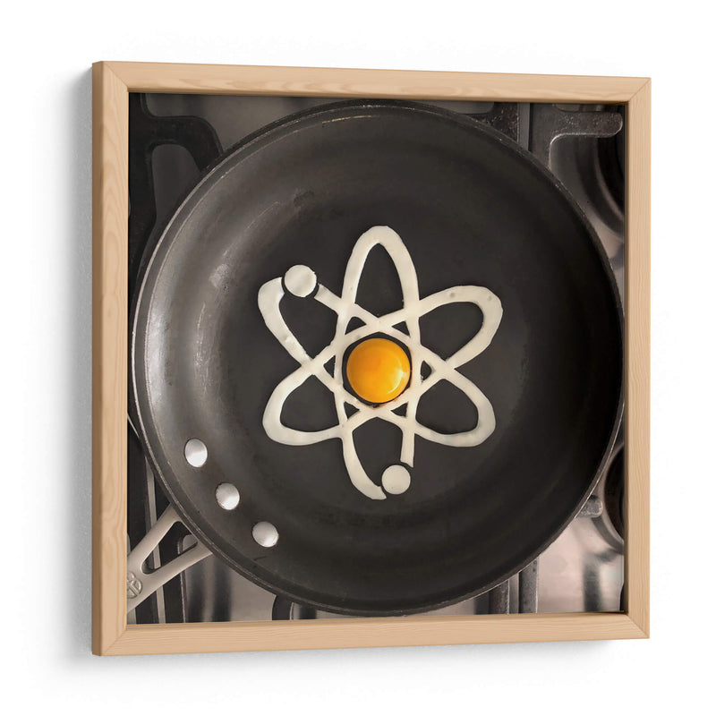 Atom - Eggshibit | Cuadro decorativo de Canvas Lab