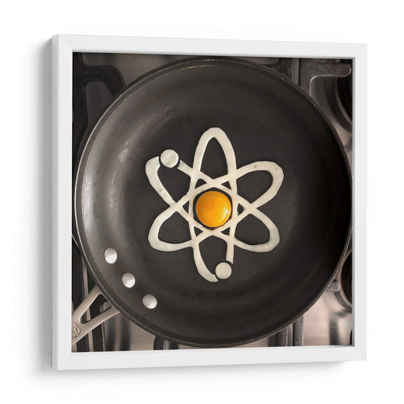 Atom - Eggshibit | Cuadro decorativo de Canvas Lab