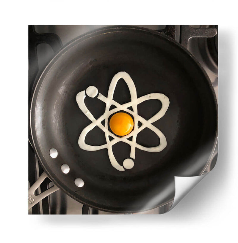 Atom - Eggshibit | Cuadro decorativo de Canvas Lab