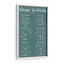 Infografía De Mixologia - Ethan Harper | Cuadro decorativo de Canvas Lab