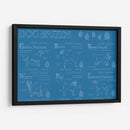 Infografía De Razas De Perros - Ethan Harper | Cuadro decorativo de Canvas Lab