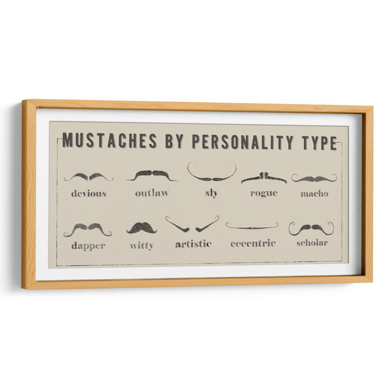 Mustaches Personalidades - Jason Johnson | Cuadro decorativo de Canvas Lab