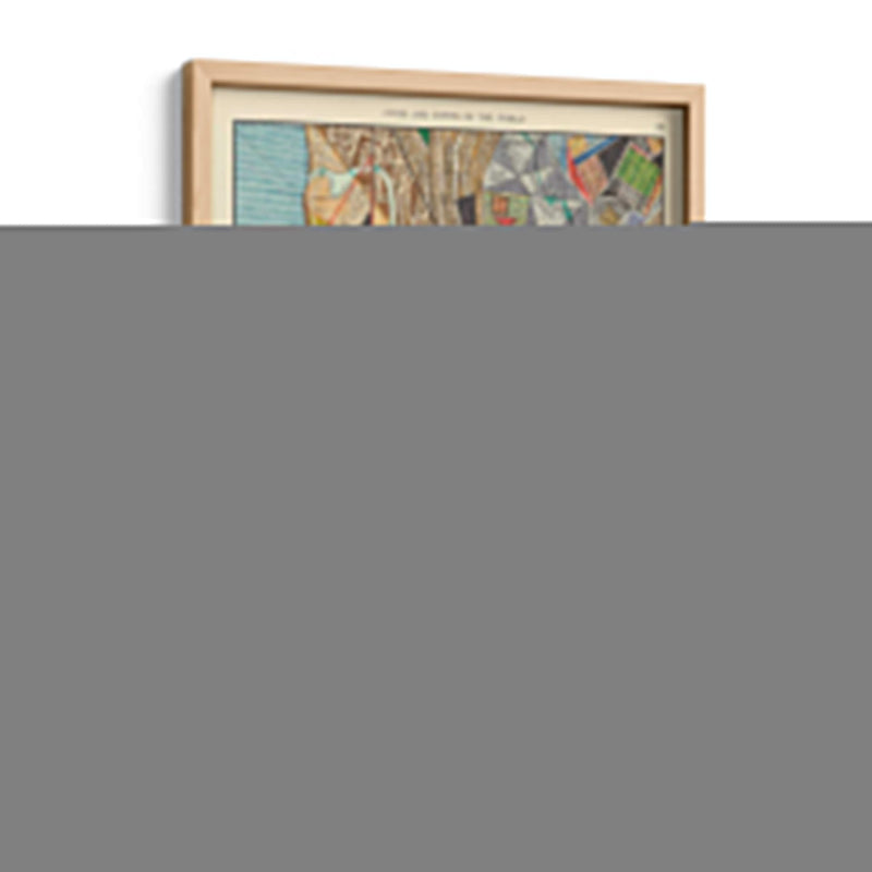 Mapa Moderno De Nueva York I - Nikki Galapon | Cuadro decorativo de Canvas Lab