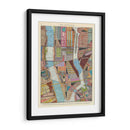 Mapa Moderno De Nueva York Ii - Nikki Galapon | Cuadro decorativo de Canvas Lab