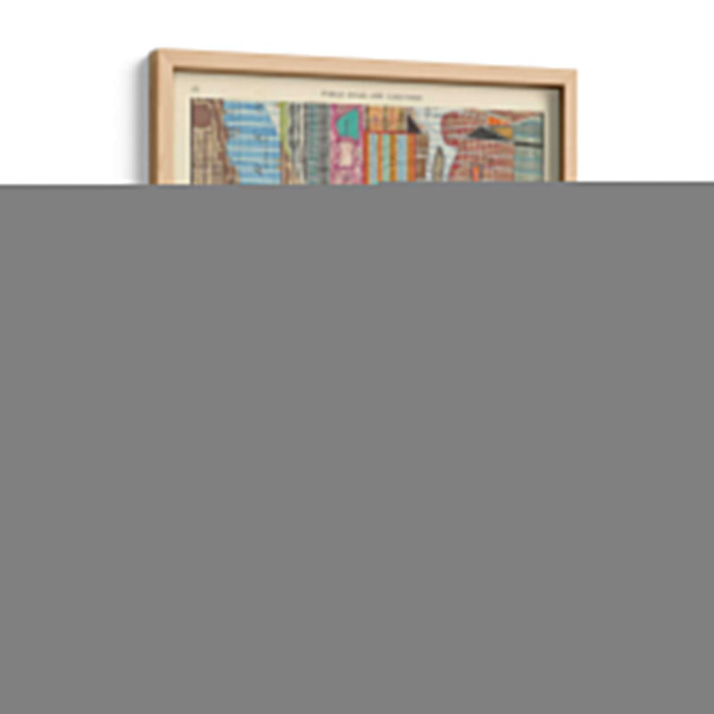 Mapa Moderno De Nueva York Ii - Nikki Galapon | Cuadro decorativo de Canvas Lab