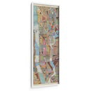 Mapa Moderno De Nueva York Iii - Nikki Galapon | Cuadro decorativo de Canvas Lab