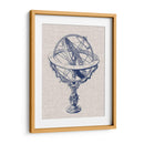 Esfera Armilar En Lino Ii - Vision Studio | Cuadro decorativo de Canvas Lab