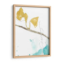 Ginkgo En Dusty Teal Ii - Jennifer Goldberger | Cuadro decorativo de Canvas Lab