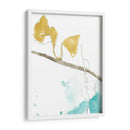 Ginkgo En Dusty Teal Ii - Jennifer Goldberger | Cuadro decorativo de Canvas Lab