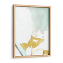 Ginkgo En Dusty Teal Iii - Jennifer Goldberger | Cuadro decorativo de Canvas Lab