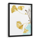 Ginkgo En Dusty Teal Iv - Jennifer Goldberger | Cuadro decorativo de Canvas Lab