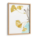 Ginkgo En Dusty Teal Iv - Jennifer Goldberger | Cuadro decorativo de Canvas Lab