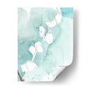 Ginkgo En Dusty Teal V - Jennifer Goldberger | Cuadro decorativo de Canvas Lab