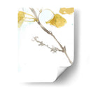 Ginkgo En Dusty Teal Vi - Jennifer Goldberger | Cuadro decorativo de Canvas Lab