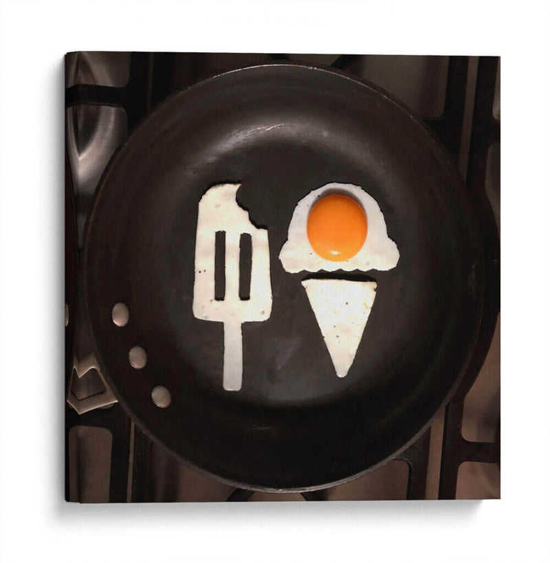 Heladería - Eggshibit | Cuadro decorativo de Canvas Lab