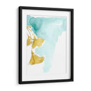 Ginkgo En Dusty Teal Ix - Jennifer Goldberger | Cuadro decorativo de Canvas Lab