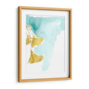 Ginkgo En Dusty Teal Ix - Jennifer Goldberger | Cuadro decorativo de Canvas Lab