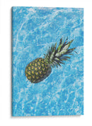Al agua piña | Cuadro decorativo de Canvas Lab