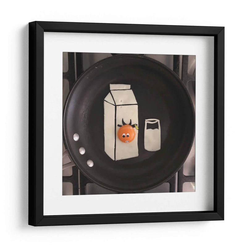Milk - Eggshibit | Cuadro decorativo de Canvas Lab