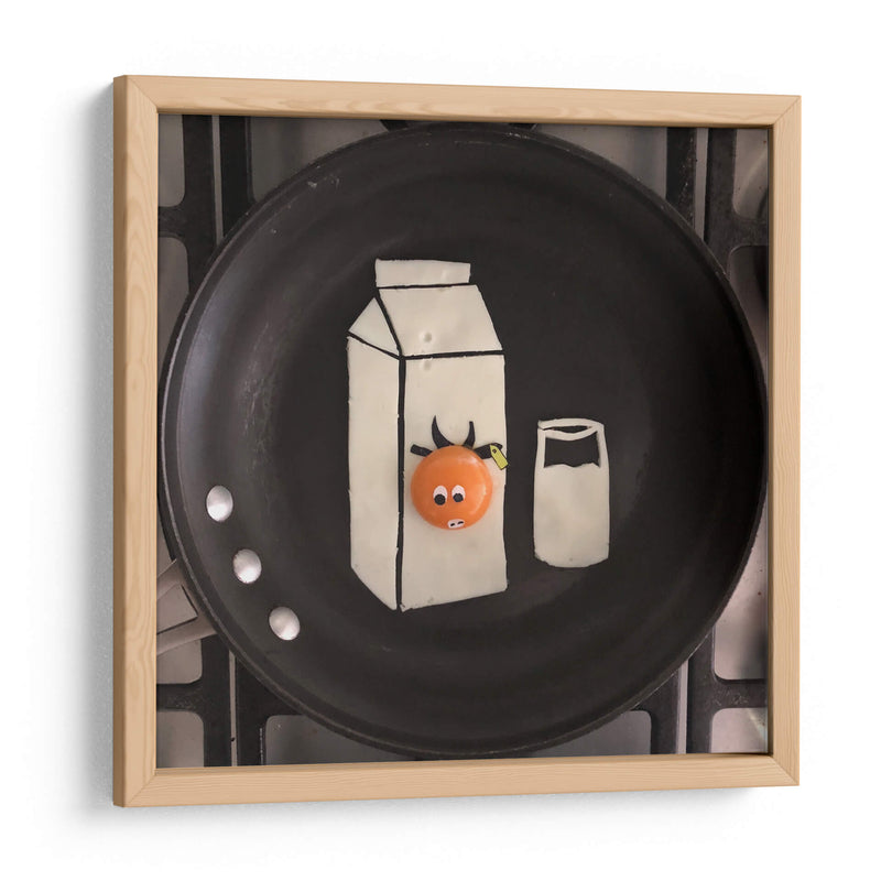 Milk - Eggshibit | Cuadro decorativo de Canvas Lab