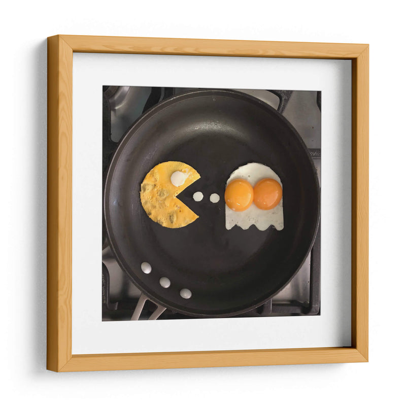 PacPan - Eggshibit | Cuadro decorativo de Canvas Lab