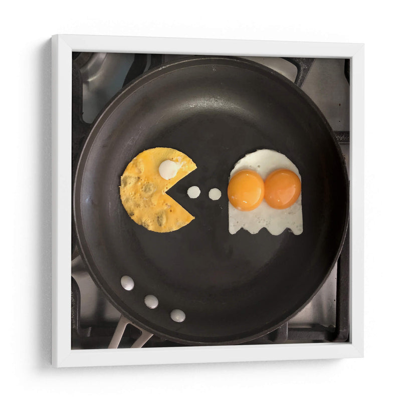 PacPan - Eggshibit | Cuadro decorativo de Canvas Lab