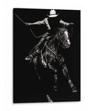 Scratchboard Rodeo Iii - Julie T. Chapman | Cuadro decorativo de Canvas Lab