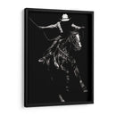 Scratchboard Rodeo Iii - Julie T. Chapman | Cuadro decorativo de Canvas Lab