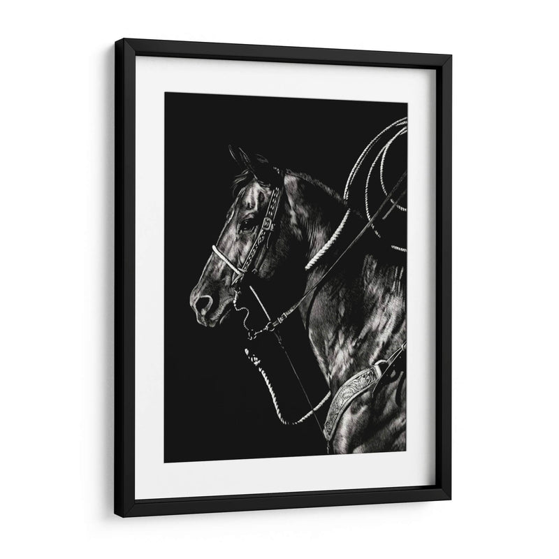 Scratchboard Rodeo V - Julie T. Chapman | Cuadro decorativo de Canvas Lab