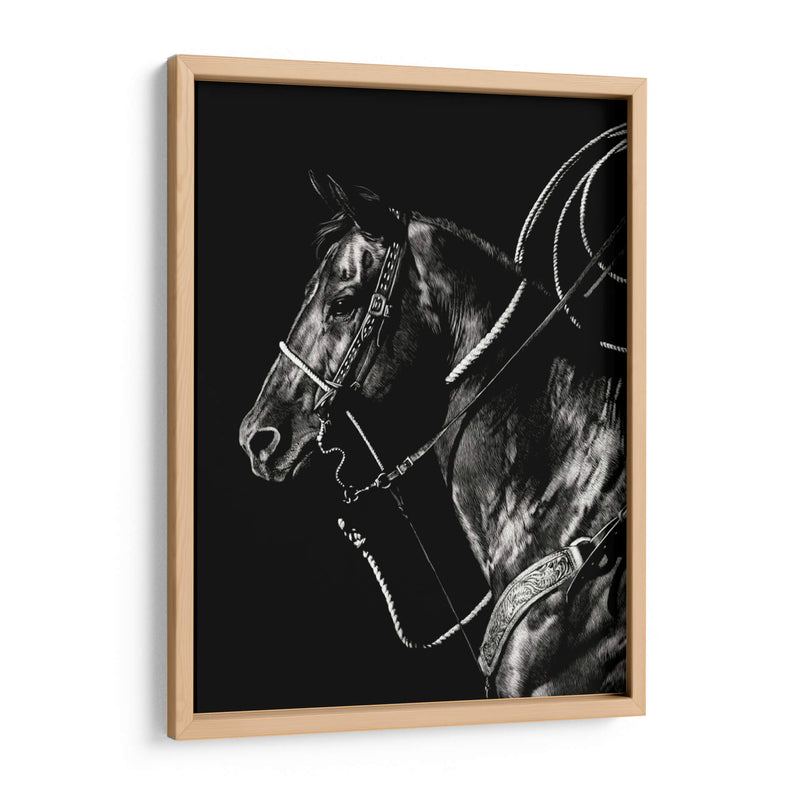 Scratchboard Rodeo V - Julie T. Chapman | Cuadro decorativo de Canvas Lab
