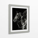 Scratchboard Rodeo V - Julie T. Chapman | Cuadro decorativo de Canvas Lab